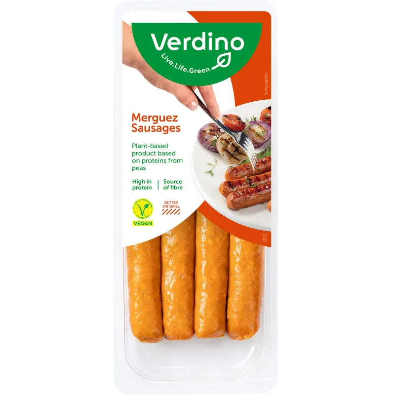 Carnati vegetali Verdino Merguez, 200 g