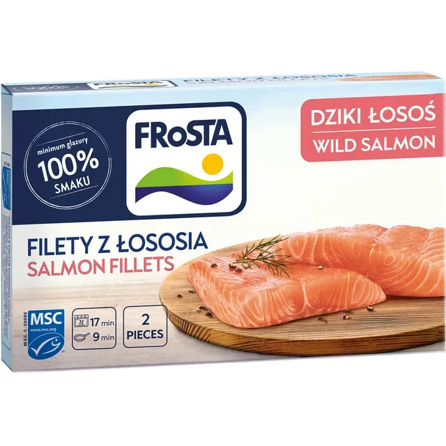 Somon file Frosta, 2 bucati, 180 g