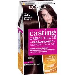 Vopsea de par 323 Ciocolata Neagra
