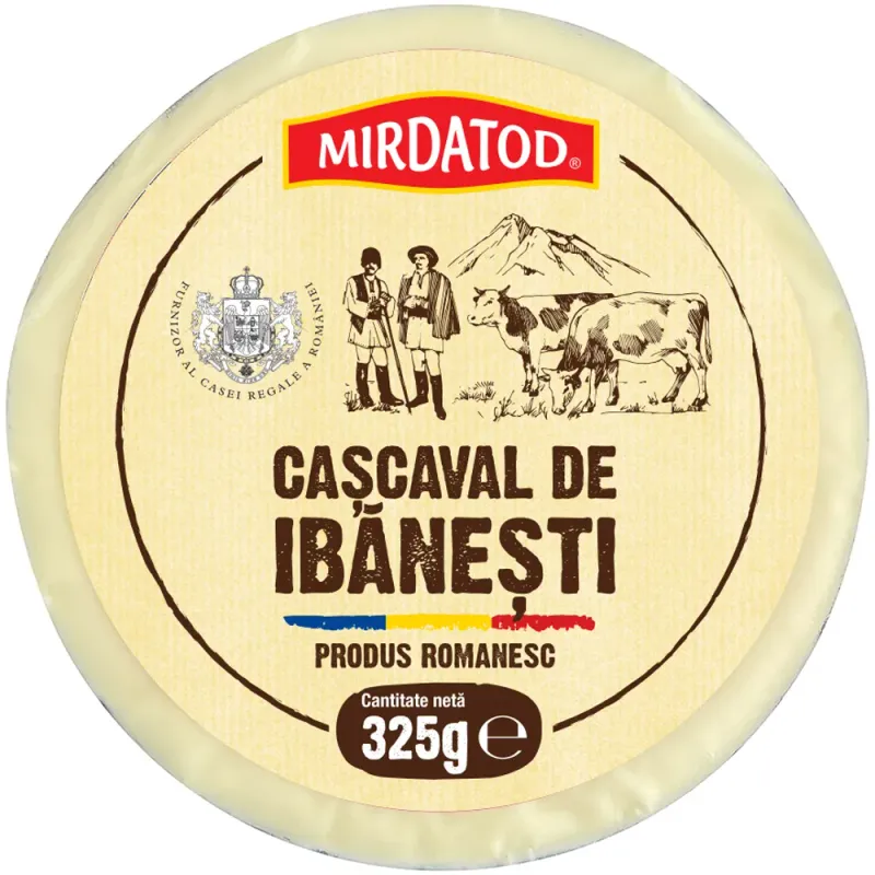 Cascaval de Ibanesti Mirdatod, 325 g