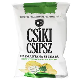 Chipsuri din cartofi cu smantana si ceapa 60g