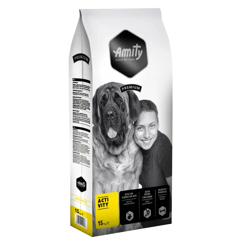 Hrana uscata pentru caini Amity Premium Activity, 15 kg