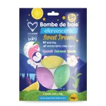 Bombe de baie efervescente pentru copii Easycare Baby Sweet Dream, 3 buc