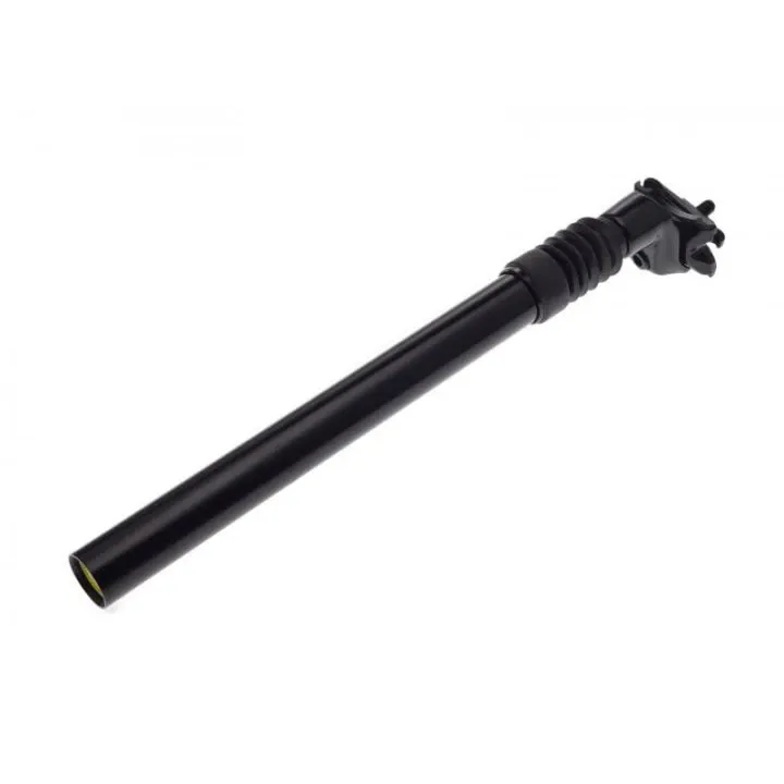 Tija sa biciclete 27,2 x 350 mm, cu suspensie, culoare negru