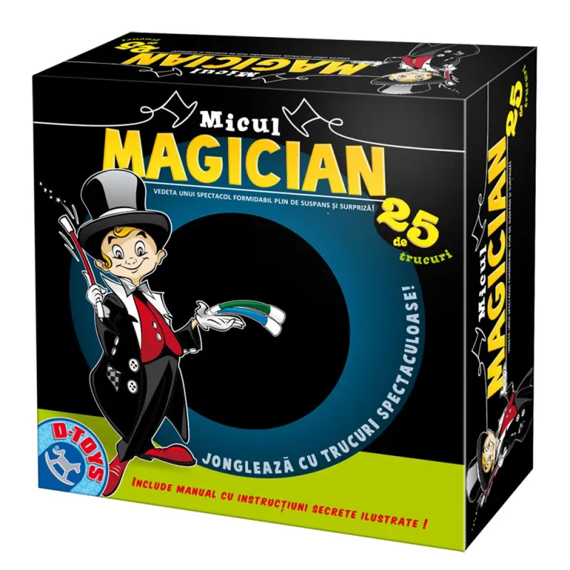 Set D-Toys Micul Magician 25 de trucuri