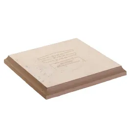 Capitel capac stalp gard Star Stone, (380 x 380) x (350 x 350) x 40 mm, smoke (alb galbui)