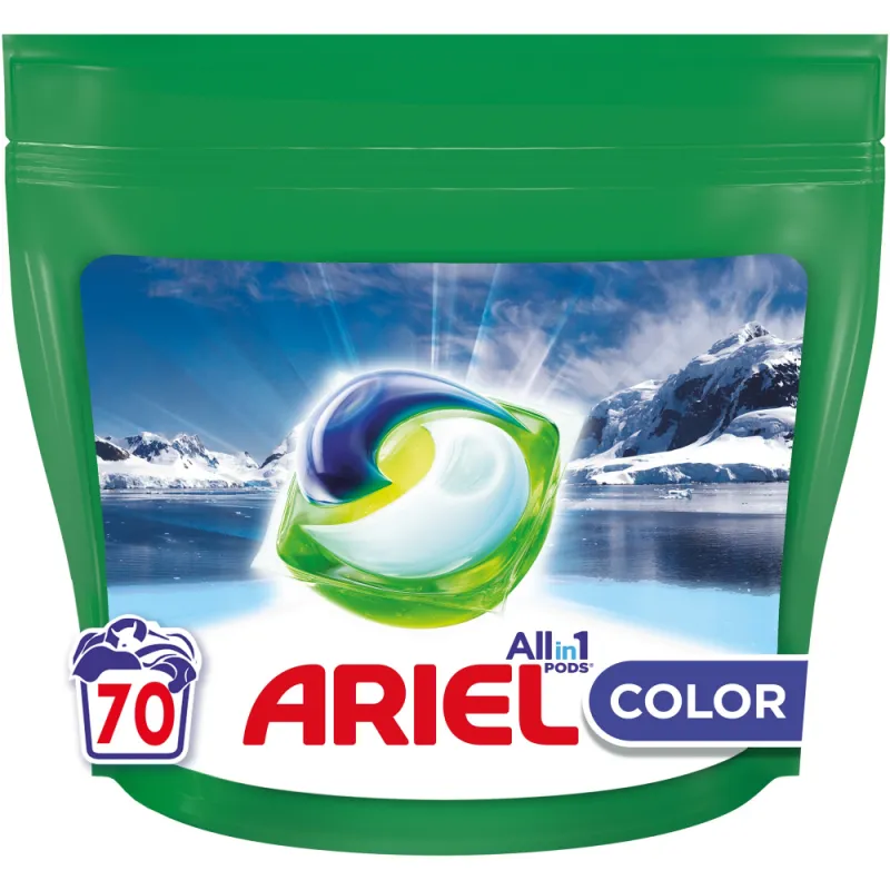 Detergent Ariel Capsule Arctic Edition Color 70 Spalari