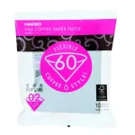 Filtre de hartie pentru dripper V60 size-02, Hario, 100 bucati, debit rapid, control asupra timpului de preparare