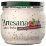 Crema de branza cu rosii uscate, usturoi si busuioc Artesana, 200 g