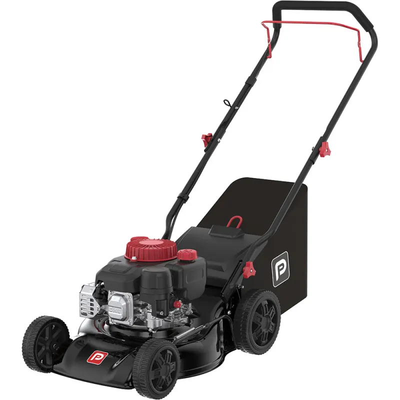 Masina de tuns gazon PERFORMANCE POWER, Benzina, 130CC, latime taiere 41 cm, cos 45L, negru