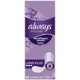 Absorbante zilnice incontinenta urinara Long Plus, 28 bucati