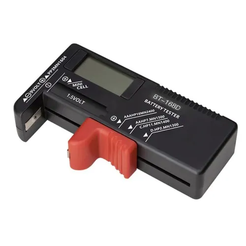 Tester pentru baterii, 1.5V - 9V, Bigstren
