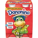 Iaurt de baut Danonino, cu piure de banane, 4 x 100 g