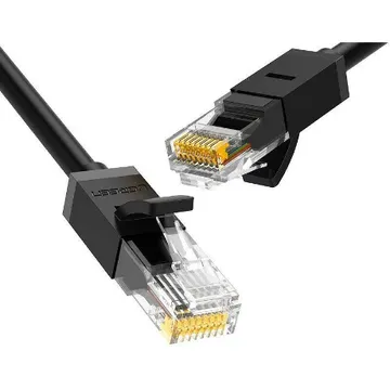 PATCH CORD UTP Ugreen Cat6, "NW102" fire din cupru, viteza maxima 1 Gbps, 5m, negru "20162" (include TV 0.06 lei) - 6957303821624
