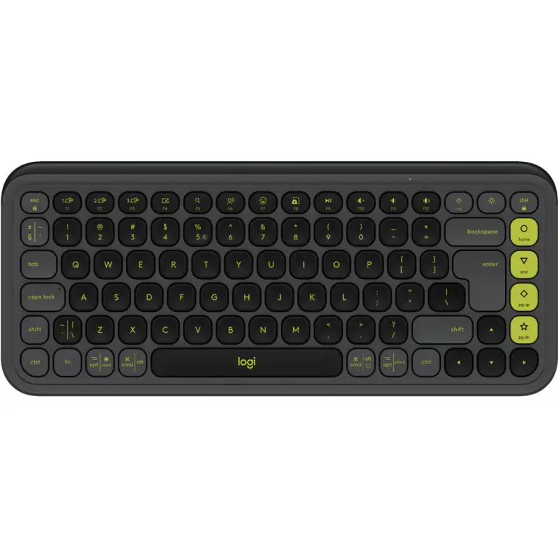 Tastatura Wireless LOGITECH Pop Icon, Bluetooth, grafit
