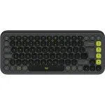 Tastatura Wireless LOGITECH Pop Icon, Bluetooth, grafit