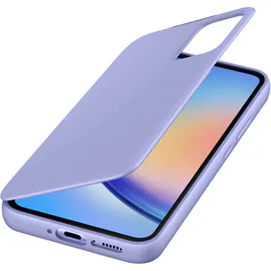 Husa SAMSUNG Smart View Wallet pentru Galaxy A34, EF-ZA346CVEGWW, Blueberry
