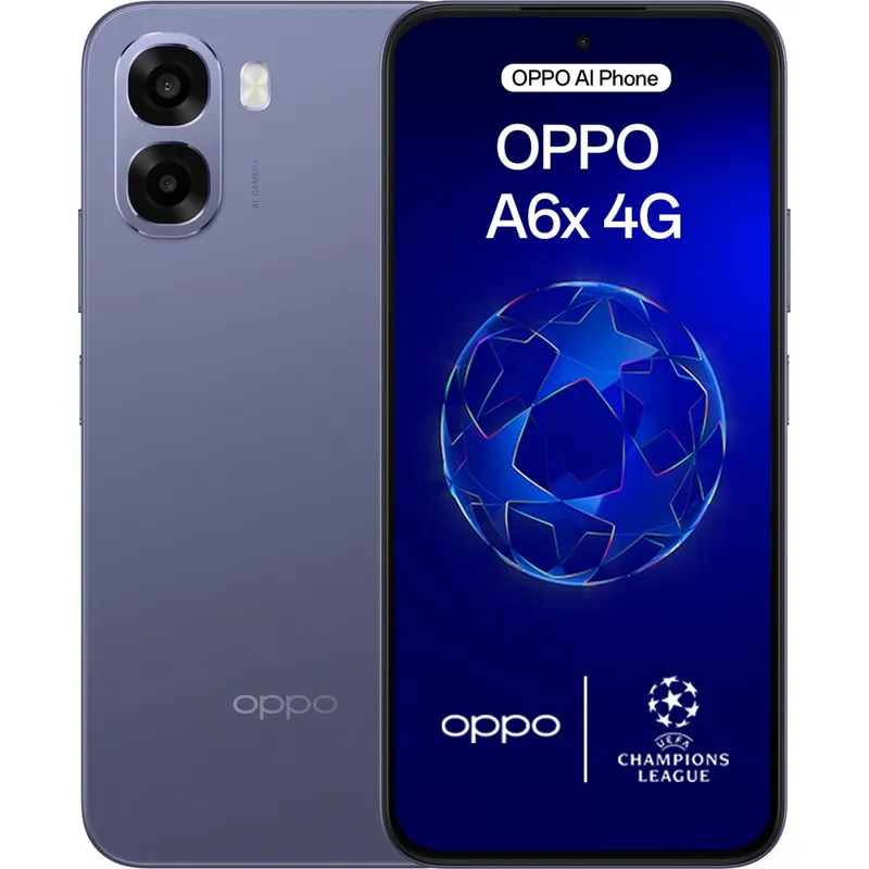 Telefon OPPO A6x, 128GB, 4GB RAM, Dual SIM, Black Purple