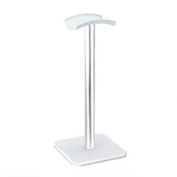Suport casti, Bolongking, Universal, Protectie din silicon, 24cm, Argintiu