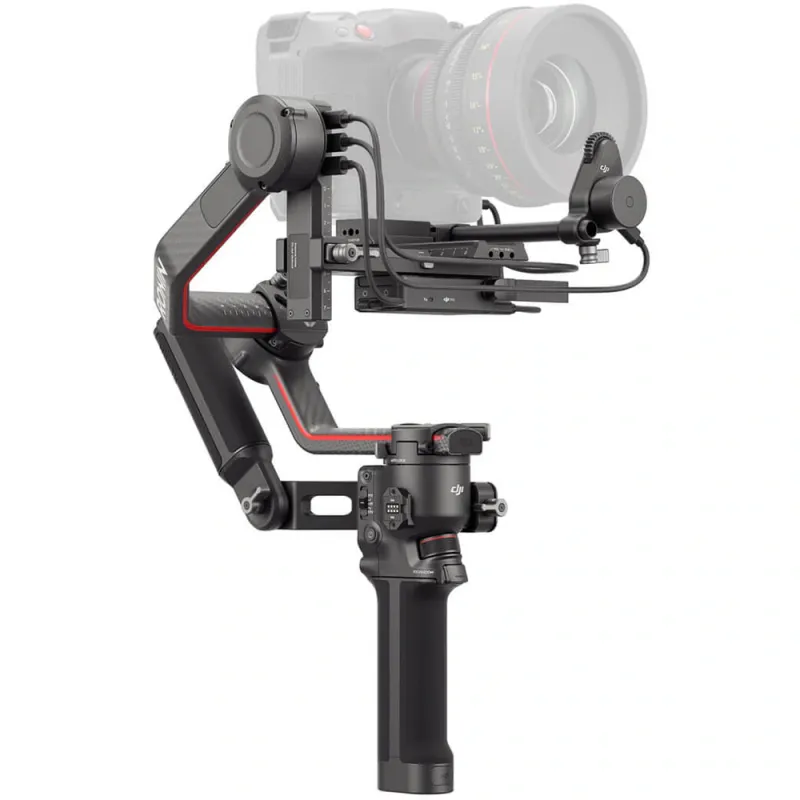 Kit stabilizator imagine Gimbal DJI Ronin S3 Pro Combo, Bluetooth, 3 axe, 1950 mAh, negru