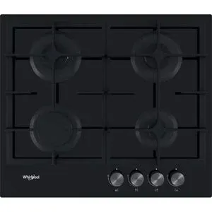 Plita incorporabila WHIRLPOOL GOS 6415/NB1, Gaz, 4 arzatoare, negru