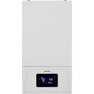 Centrala termica pe gaz in condensare MOTAN Condens 100, 25 kW, alb