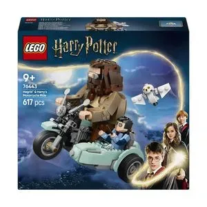 LEGO Harry Potter - Hagrid si Harry intr-o tura cu motocicleta 76443, 617 piese