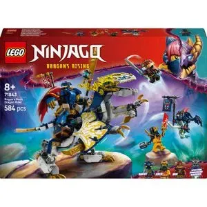 LEGO NINJAGO - Robotul calaret de dragon al lui Rogue 71843, 584 piese