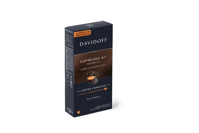 Capsule cafea Davidoff Espresso 57 Ristretto, 10 capsule