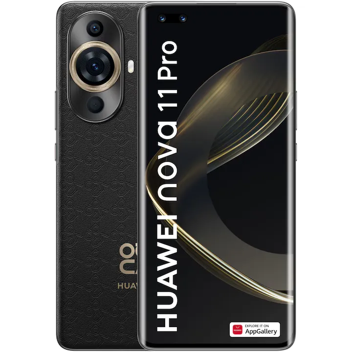 Huawei Nova 11 Pro, 8GB RAM, 256GB, 4G, Black