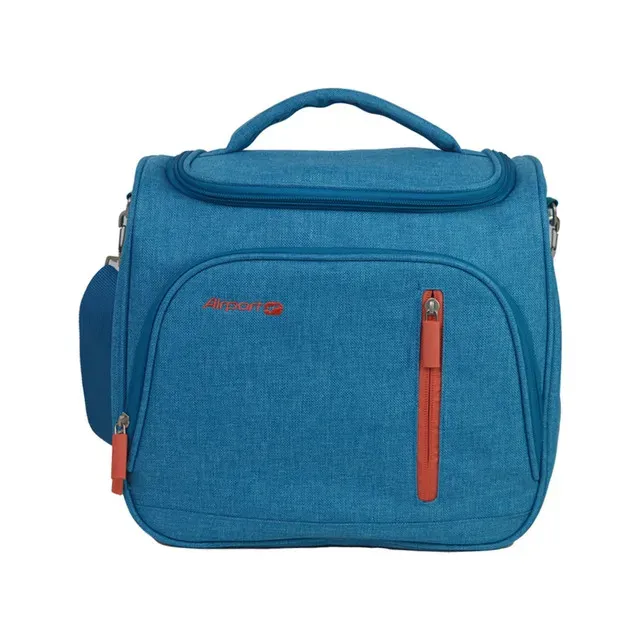Geanta calatorit Airport Soft City Break, 30 x 32 x 20 cm, albastru