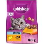 Hrana uscata pentru pisici sterilizate, cu pui 800g
