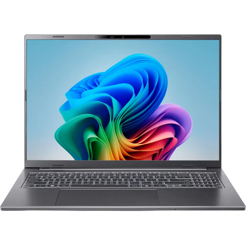 Laptop ACER Aspire 16 AI OLED A16-52M-73CT, Intel Core Ultra 7 256V pana la 4.8GHz, 16" WUXGA, 16GB, SSD 1TB, Intel Arc Graphics 140V, Free DOS, Steel Gray