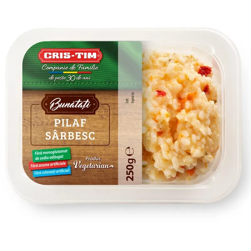 Pilaf sarbesc Cris-Tim, 250 g