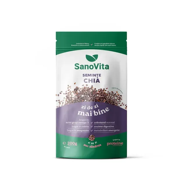 Seminte de chia Sano Vita, 200 g
