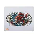 Mousepad Baracuda 300 x 250 x 2 mm, Alb