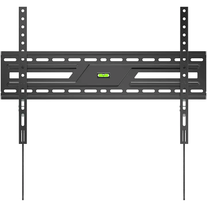 Suport TV de perete Serioux 37X86F, fix, 37"-86" (93cm-218cm), Negru