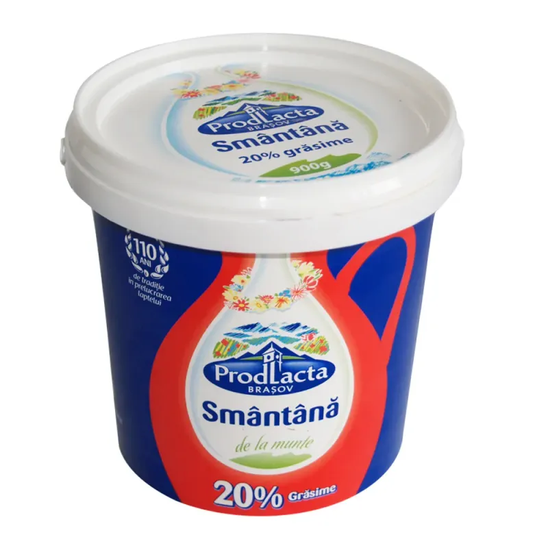 Smantana Prodlacta, 20% grasime, 900 g