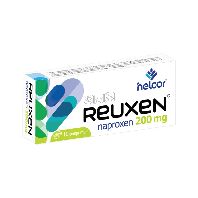 Reuxen, 200 mg, 10 comprimate, Helcor : Farmacia Tei online