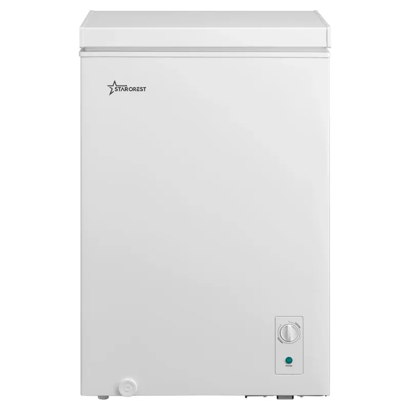 Lada frigorifica STARCREST SCF-99WHE, Clasa E, Capacitate 99L, Sistem convertibil - functie frigider, Termostat reglabil, Alb