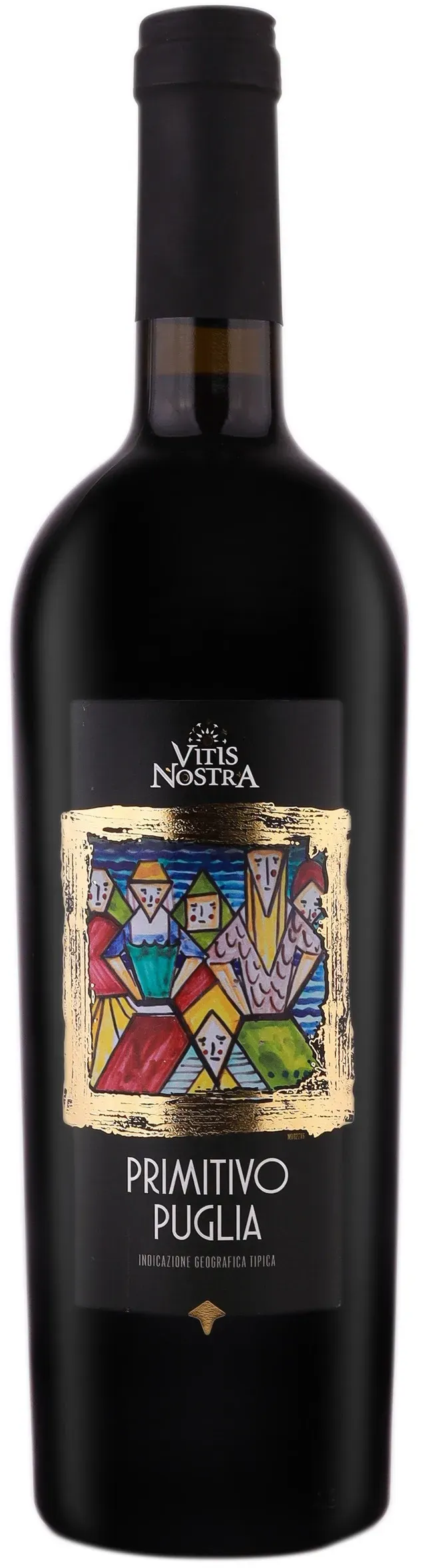 Vin rosu sec Vitis Nostra, Primitivo Puglia, 0.75 l