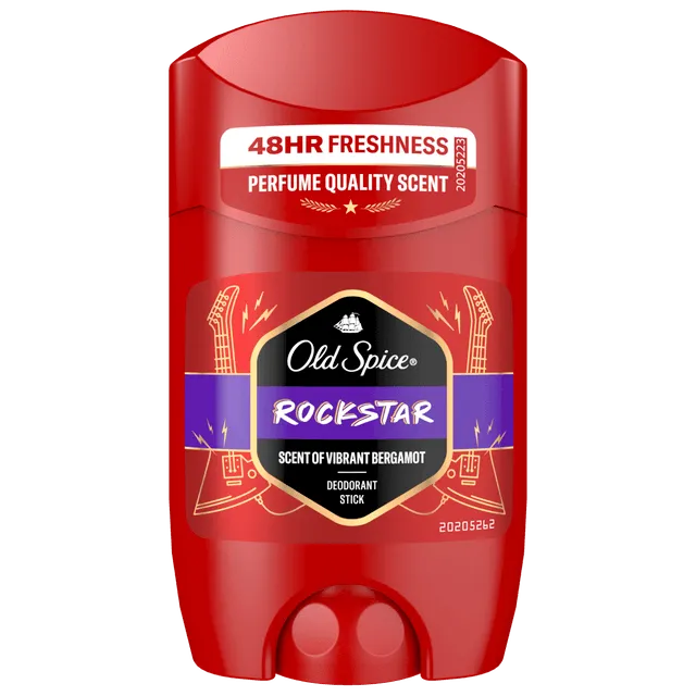 Deodorant stick Old Spice Rockstar fara aluminiu, 50 ml