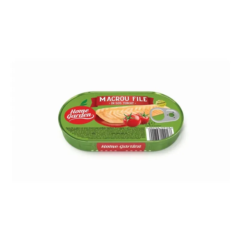 Macrou file Home Garden in sos tomat 170 g