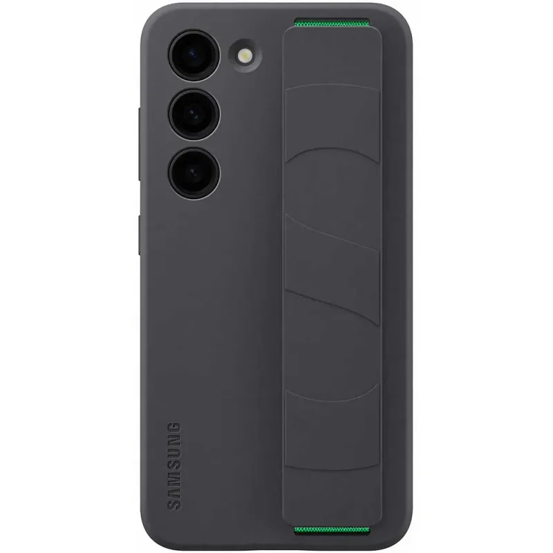 Husa telefon SAMSUNG Silicone Grip Case pentru Galaxy S23, EF-GS911TBEGWW, Black
