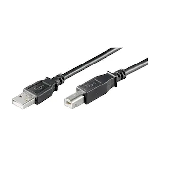 Cablu USB2.0 imprimanta, A tata la B tata, negru, 1.8m