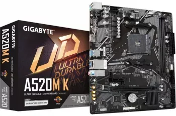 Placa de baza GIGABYTE A520M K DDR4 Socket AM4