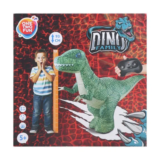 Dinozaur gonflabil pe telecomanda One Two Fun, 125 cm