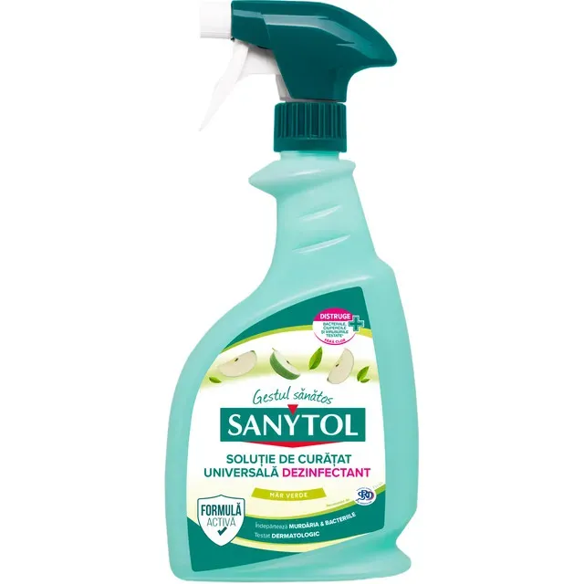 Dezinfectant multisuprafete Sanytol Mar verde, 750 ml