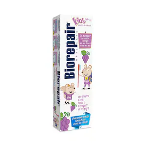 Pasta de dinti pentru copii, Coswell, Biorepair Kids 0-6 ani, Extract de strugure, 50 ml