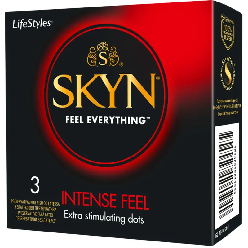 Prezervative Skyn Intense Feel, 3 bucati